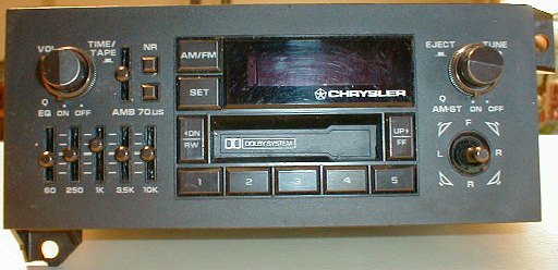 1992 Jeep cherokee factory radio/cassette #3